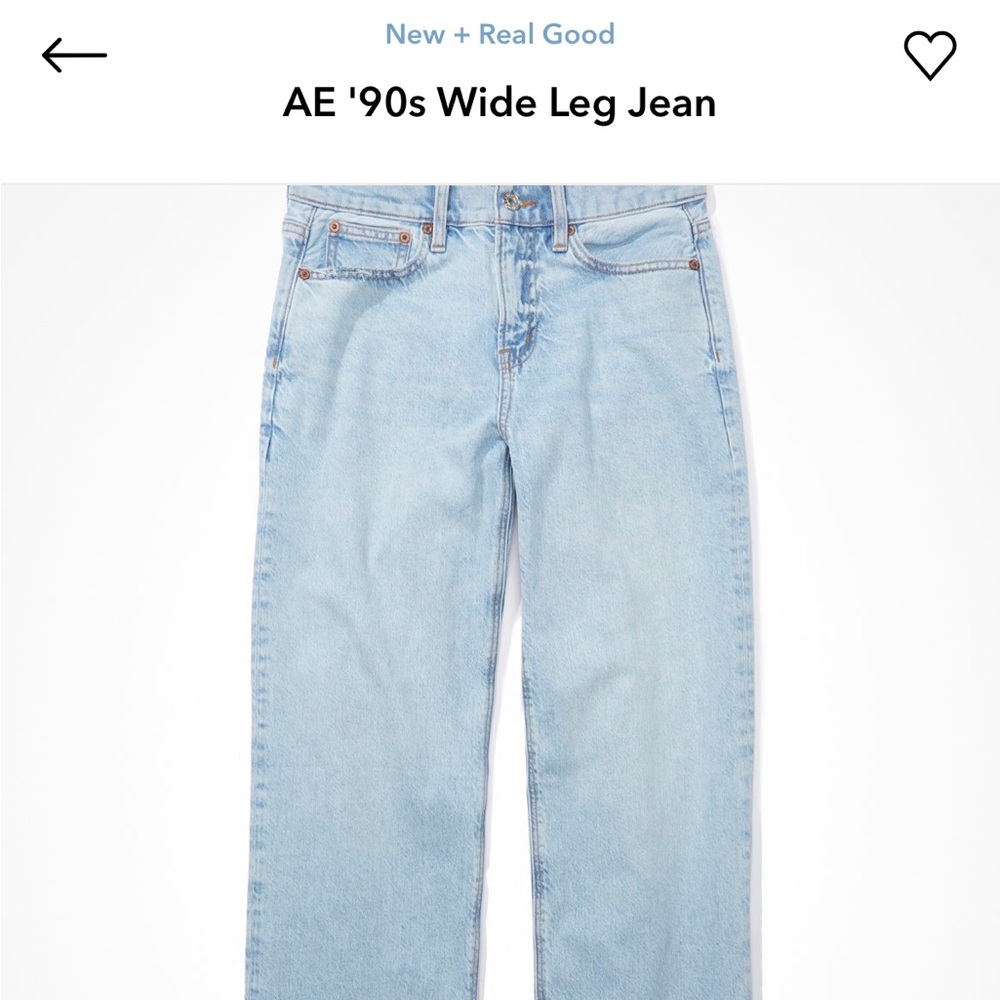 American Eagle 90s Wide Leg Jeans